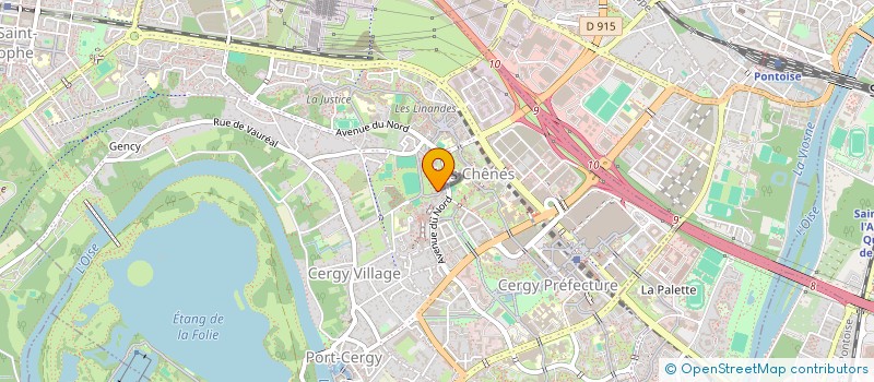 localisation de l'entreprise MONSIEUR FLORIAN ROUAULT  CERGY