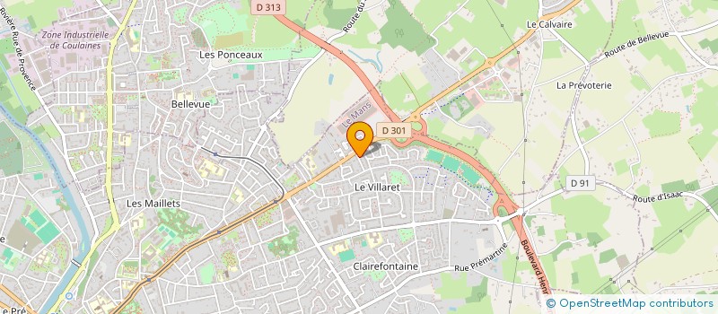 localisation de l'entreprise MONSIEUR FLORIAN ROUCOU à LE MANS