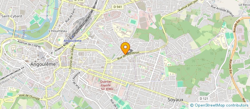 localisation de l'entreprise MONSIEUR FLORIAN ROUGIER à ANGOULEME