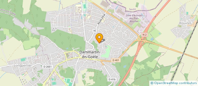 localisation de l'entreprise MONSIEUR FLORIAN ROUMAZEILLE  DAMMARTIN-EN-GOELE