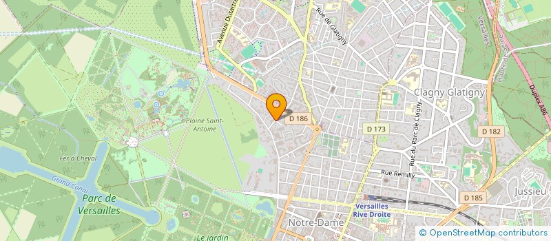 localisation de l'entreprise MONSIEUR FLORIAN ROUSIER à VERSAILLES
