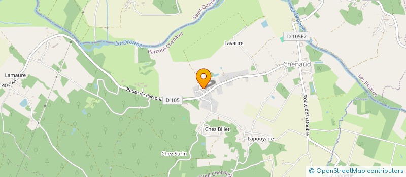 localisation de l'entreprise MONSIEUR FLORIAN ROUSSARIE  SAINT PRIVAT EN PERIGORD