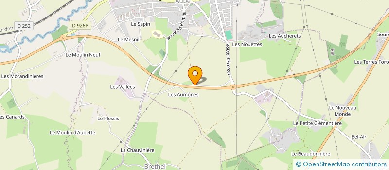 localisation de l'entreprise MONSIEUR FLORIAN ROUSSEL à ECORCEI