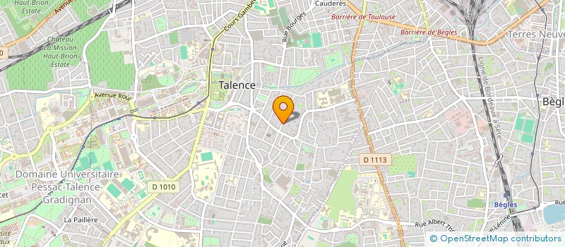 localisation de l'entreprise MONSIEUR FLORIAN ROYER à TALENCE