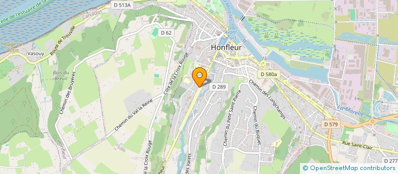 localisation de l'entreprise MONSIEUR FLORIAN RUDERI  HONFLEUR