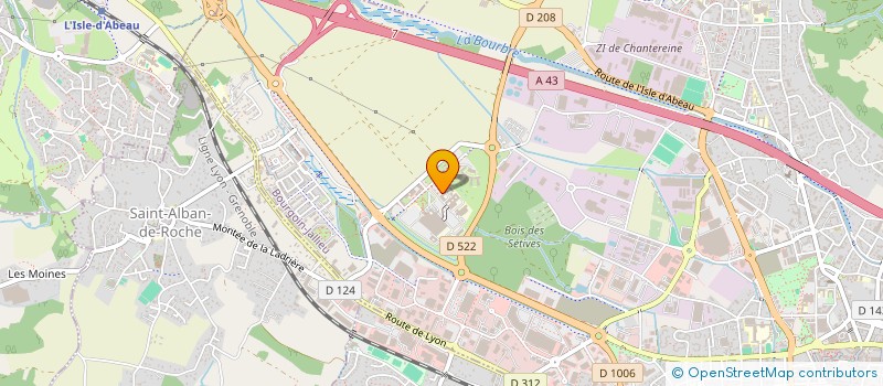 localisation de l'entreprise MONSIEUR FLORIAN SAFFER  BOURGOIN-JALLIEU