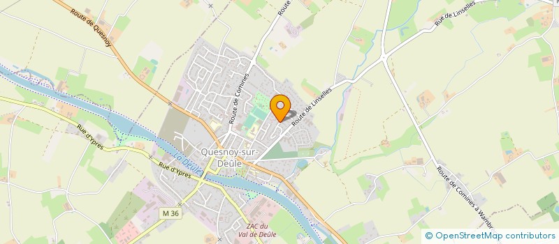 localisation de l'entreprise MONSIEUR FLORIAN SAIZ à QUESNOY-SUR-DEULE