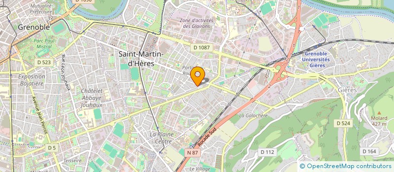 localisation de l'entreprise MONSIEUR FLORIAN SALADINI  SAINT-MARTIN-D'HERES