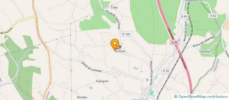 localisation de l'entreprise MONSIEUR FLORIAN SALOMODE  FONTANES