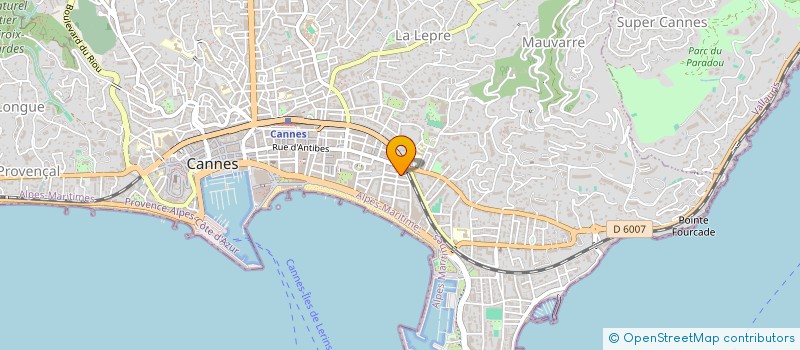 localisation de l'entreprise MONSIEUR FLORIAN SAMSON à CANNES