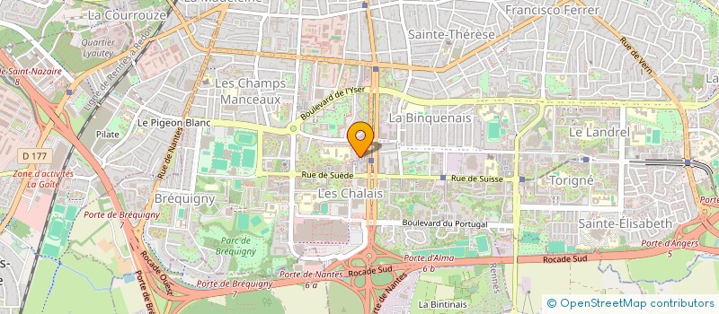 localisation de l'entreprise MONSIEUR FLORIAN SAMSON  CHARTRES-DE-BRETAGNE