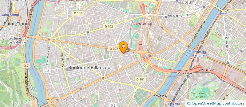 localisation de l'entreprise MONSIEUR FLORIAN SANCHEZ à BOULOGNE-BILLANCOURT