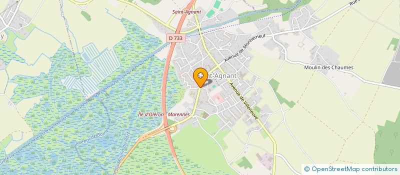 localisation de l'entreprise MONSIEUR FLORIAN SANSONNET  SAINT-AGNANT