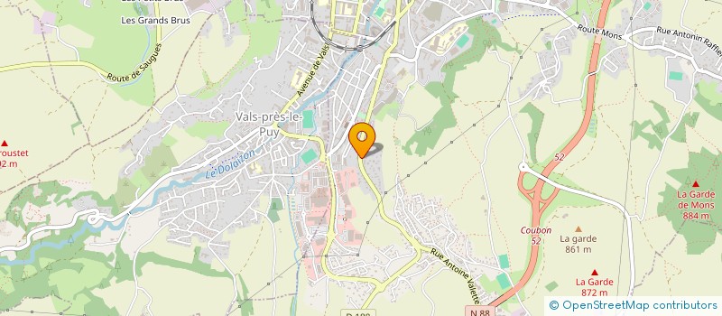 localisation de l'entreprise MONSIEUR FLORIAN SANTIAGO  LE PUY-EN-VELAY