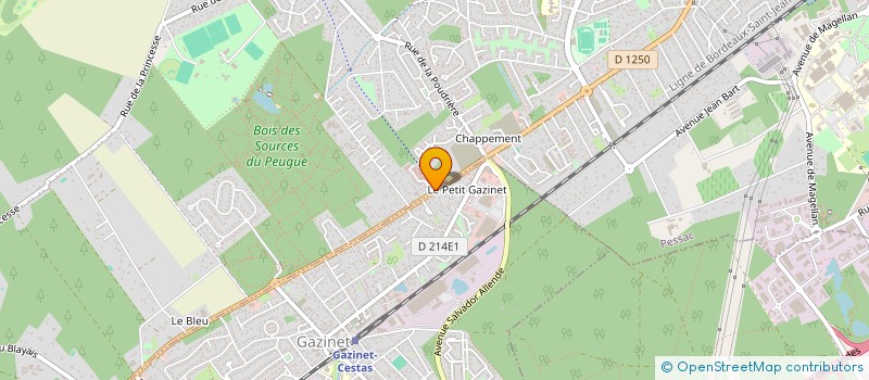 localisation de l'entreprise MONSIEUR FLORIAN SANTOIRE à PESSAC