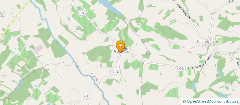 localisation de l'entreprise MONSIEUR FLORIAN SARNIGUET  AIGNAN