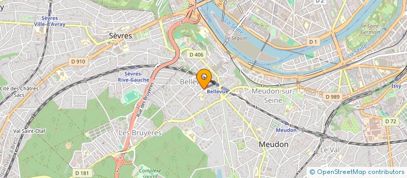 localisation de l'entreprise MONSIEUR FLORIAN SAUNIER  MEUDON