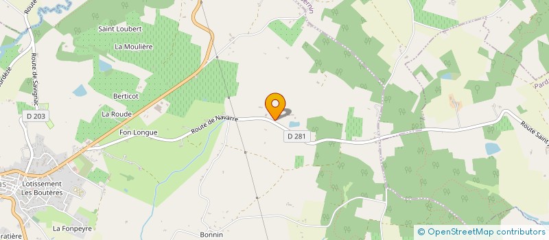 localisation de l'entreprise MONSIEUR FLORIAN SAUTET  DURAS