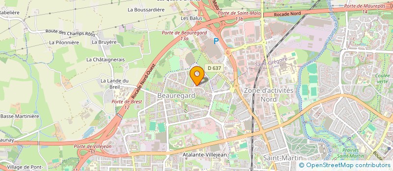 localisation de l'entreprise MONSIEUR FLORIAN SAUTRON à RENNES