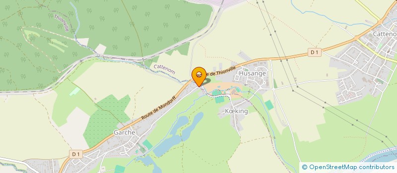 localisation de l'entreprise MONSIEUR FLORIAN SCHMITT  THIONVILLE