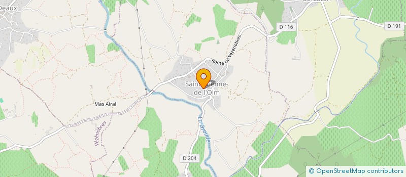 localisation de l'entreprise MONSIEUR FLORIAN SEGURA  SAINT-ETIENNE-DE-L'OLM