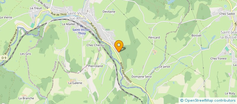 localisation de l'entreprise MONSIEUR FLORIAN SENECHAL  SAINT-VICTOR-SUR-RHINS