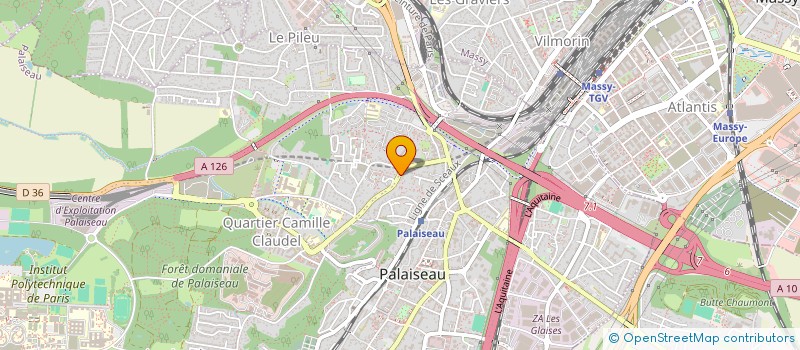 localisation de l'entreprise MONSIEUR FLORIAN SEROUART  PALAISEAU