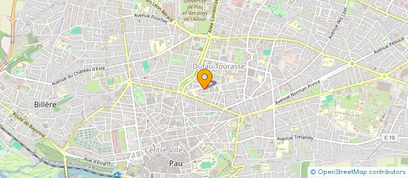 localisation de l'entreprise MONSIEUR FLORIAN SERRET à PAU