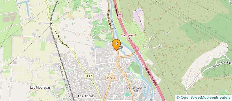 localisation de l'entreprise MONSIEUR FLORIAN SEVES  SALON-DE-PROVENCE