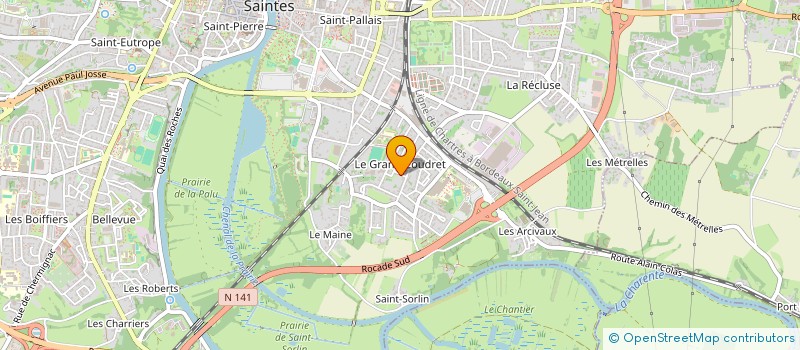 localisation de l'entreprise MONSIEUR FLORIAN SILVAS  CORME-ROYAL