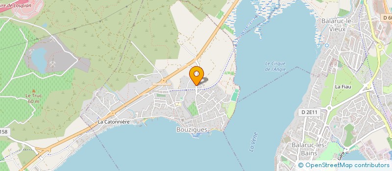 localisation de l'entreprise MONSIEUR FLORIAN SIMO  BOUZIGUES