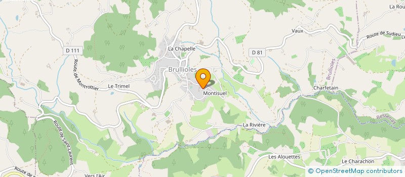 localisation de l'entreprise MONSIEUR FLORIAN SIMON  BRULLIOLES