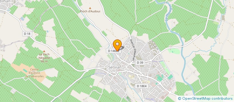 localisation de l'entreprise MONSIEUR FLORIAN SIVET  SERVIAN