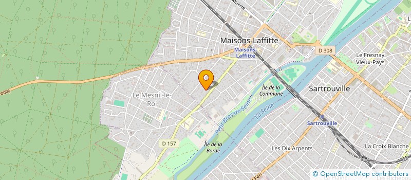 localisation de l'entreprise MONSIEUR FLORIAN SLIWA  MAISONS-LAFFITTE