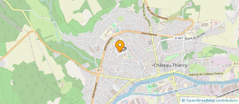 localisation de l'entreprise MONSIEUR FLORIAN SOGUERO à CHATEAU-THIERRY