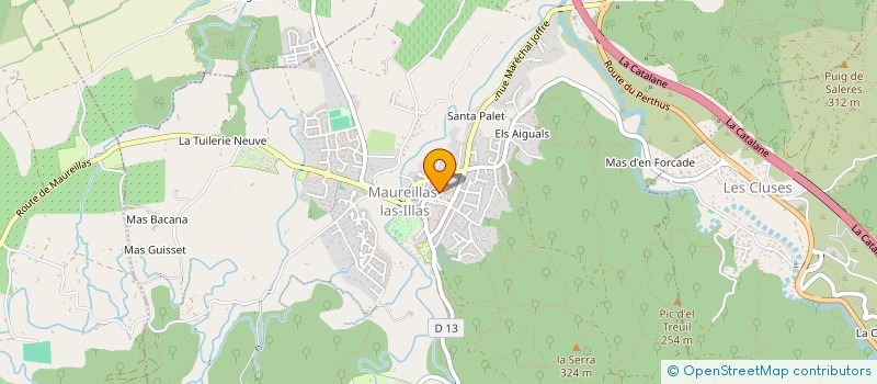 localisation de l'entreprise MONSIEUR FLORIAN SOLDO  MAUREILLAS-LAS-ILLAS