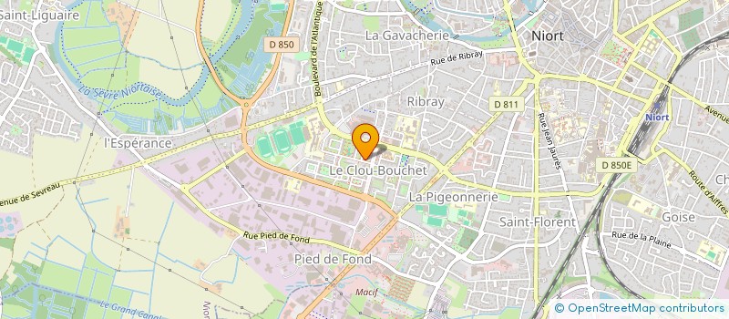 localisation de l'entreprise MONSIEUR FLORIAN SORNET à NIORT