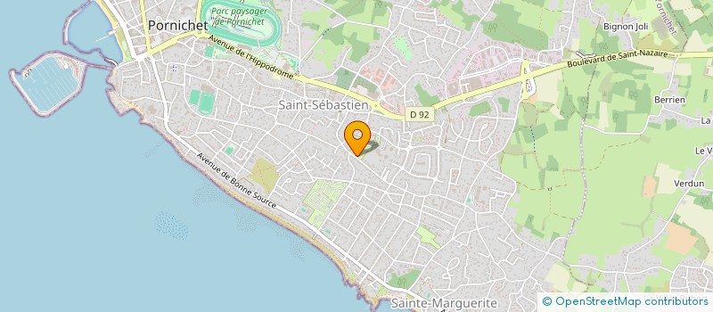 localisation de l'entreprise MONSIEUR FLORIAN SOULARD  PORNICHET