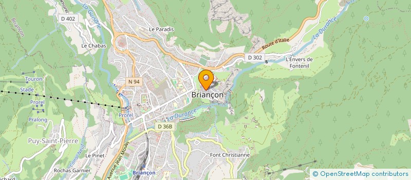 localisation de l'entreprise MONSIEUR FLORIAN STAUB BROCHET à BRIANCON