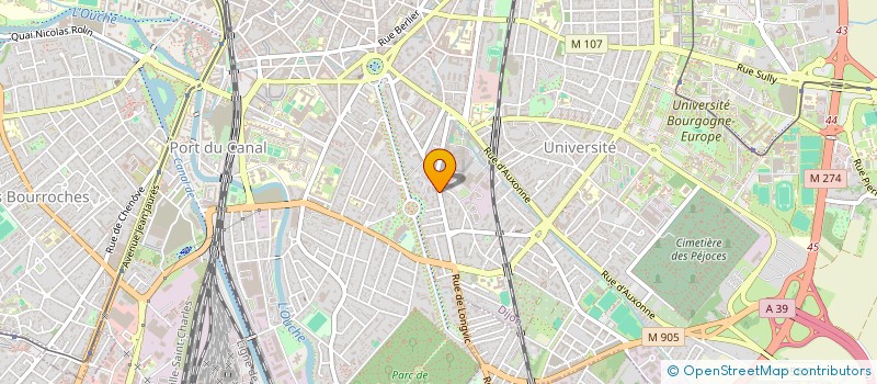 localisation de l'entreprise MONSIEUR FLORIAN STEC  DIJON