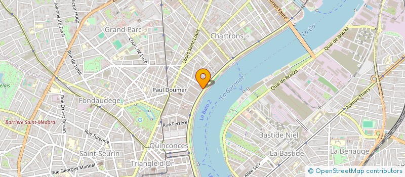 localisation de l'entreprise MONSIEUR FLORIAN SURGET  BORDEAUX