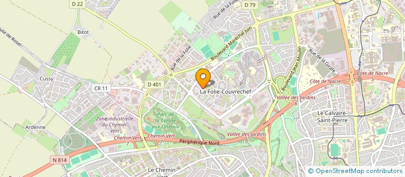 localisation de l'entreprise MONSIEUR FLORIAN TAFFOREAU à CAEN