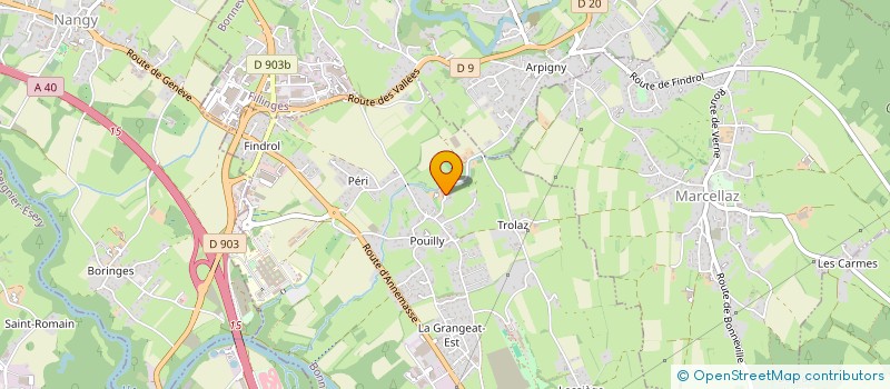 localisation de l'entreprise MONSIEUR FLORIAN TAINT  CONTAMINE-SUR-ARVE