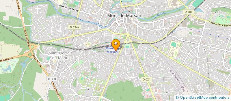 localisation de l'entreprise MONSIEUR FLORIAN TAUZIA  MONT-DE-MARSAN