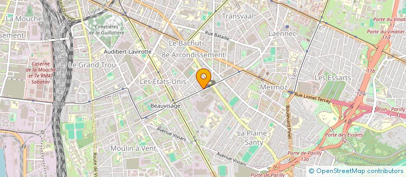 localisation de l'entreprise MONSIEUR FLORIAN TAVERNIER  LYON