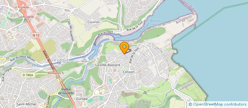 localisation de l'entreprise MONSIEUR FLORIAN TEFFO à SAINT-BRIEUC