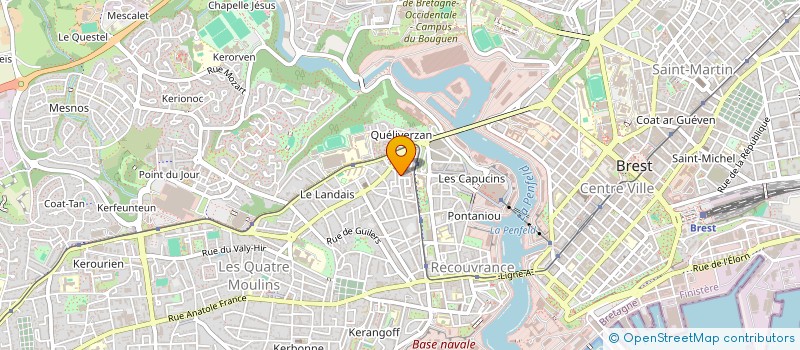 localisation de l'entreprise MONSIEUR FLORIAN TELLIER à BREST
