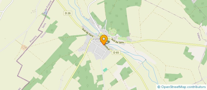 localisation de l'entreprise MONSIEUR FLORIAN TEXIER  VALLERY