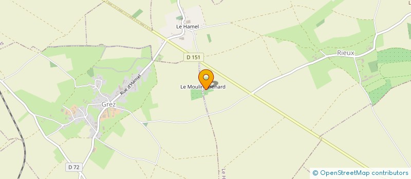 localisation de l'entreprise MONSIEUR FLORIAN THENARD  LE HAMEL