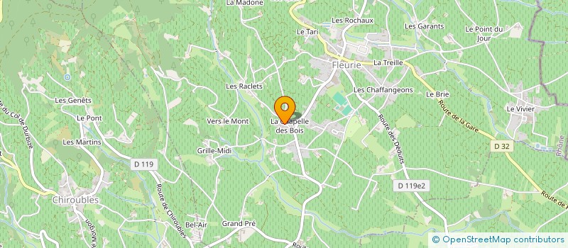 localisation de l'entreprise MONSIEUR FLORIAN THEVENET à FLEURIE